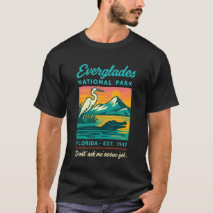 Everglades National Park Alligator Vintage Florida T-Shirt