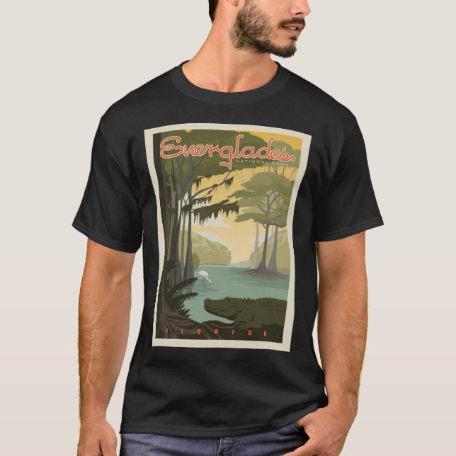 Everglades National Park Classic T - Shirt (Vorderseite)