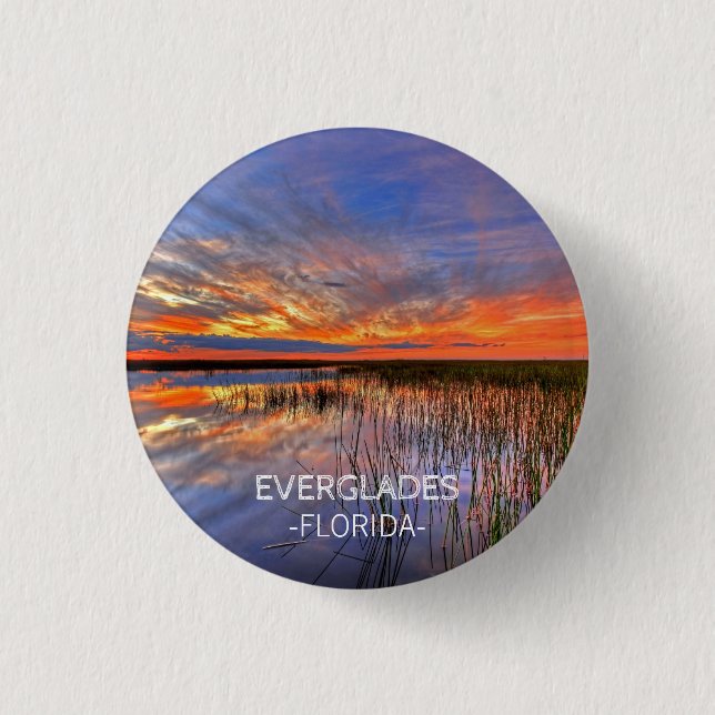 Everglades National Park Florida Button (Vorderseite)