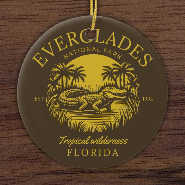 Everglades National Park Florida  Keramik Ornament (Von Creator hochgeladen)
