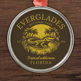 Everglades National Park Florida  Ornament Aus Metall