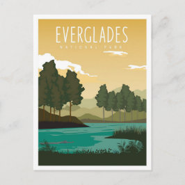 Everglades National Park Florida USA Travel Postkarte