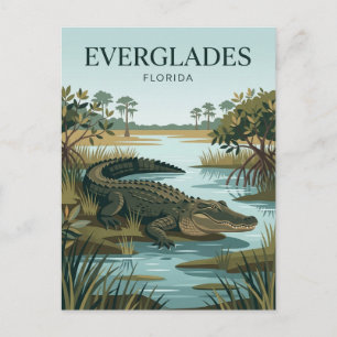 Everglades National Park USA Postkarte