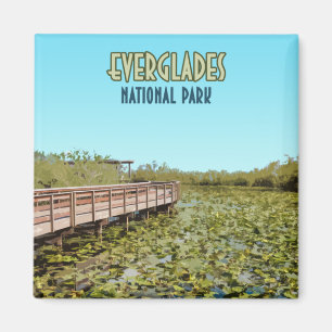 Everglades Nationalpark Florida Magnet