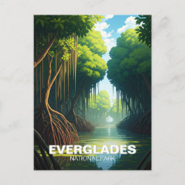 Everglades Nationalpark Florida Postkarte