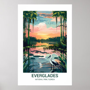 Everglades-Nationalpark Florida USA Poster