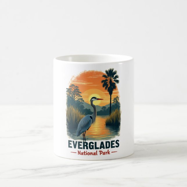 Everglades Nationalpark Vintag Kaffeetasse (Mittel)