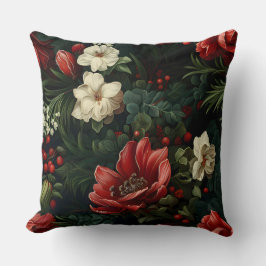 Everglow Weihnachten Florals Botanical Kissen