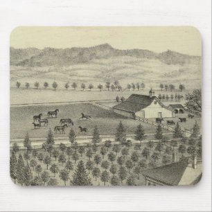Evergreen Ave Farm Mousepad
