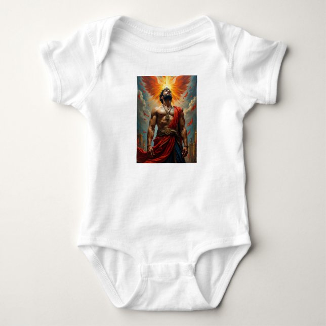 "Evergreen Baby Collection: Zeitloser Komfort für  Baby Strampler (Vorderseite)