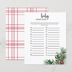 Evergreen Baby Name Race