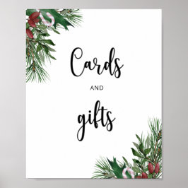 Evergreen CARDS UND GIFTS Poster