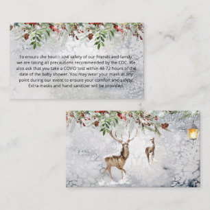 Evergreen Christmas Custom notes Encoding Card Begleitkarte