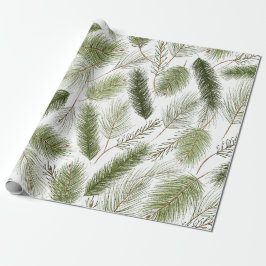 Evergreen Christmas Wrapping Paper Geschenkpapier
