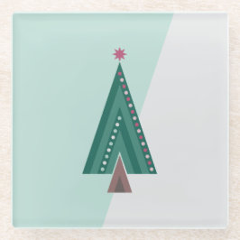 Evergreen Elegance Glasuntersetzer