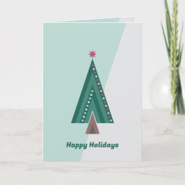 Evergreen Elegance Tree Card Karte