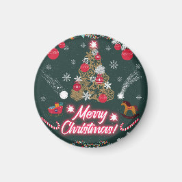 Evergreen Joy of Christmas Magnet