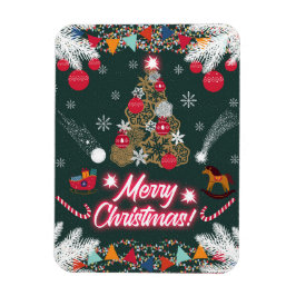 Evergreen Joy of Christmas Magnet