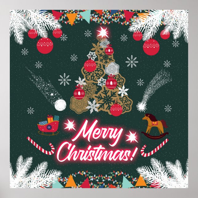 Evergreen Joy of Christmas Poster (Vorne)