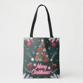 Evergreen Joy of Christmas Tasche