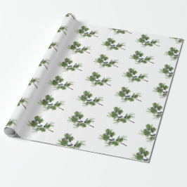 Evergreen Nest Weihnachtswrapping Geschenkpapier