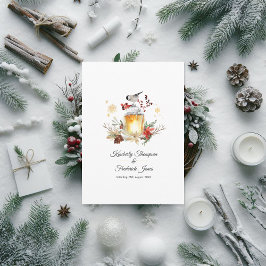 Evergreen Pine and Spruce Winter Wedding Charm Programm