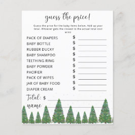 Evergreen Price Guess Game