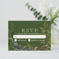 Evergreen Rocky Forest | Rustikale Naturhochzeit