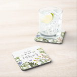 Evergreen Summer Garden Geburtstagsparty Getränkeuntersetzer<br><div class="desc">Dieses Design wird durch die schlichte Schönheit der Natur inspiriert: üppige Vegetation,  weiche Neutrale und Bio Eleganz. Feine Blätter und botanische Akzente Set für eine frische Ansammlung. Ideal für Party im Garten,  Brunch im Freien oder für jede Feier,  die einen natürlichen Charme und zeitlose Gnade erfordert.</div>