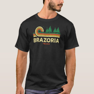 Evergreen Sunset Brazoria Forest Texas Woods Natur T-Shirt