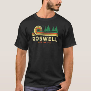 Evergreen Sunset Roswell Forest New Mexico Wald 1 T-Shirt