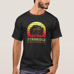 Evergreen Sunset Sturbridge Oak Tree Massachusetts T-Shirt