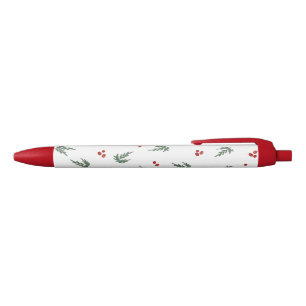 Evergreen und Berries Christmas Pen Kugelschreiber