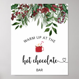 Evergreen Warm auf dem Hot Chocolate Bar Poster