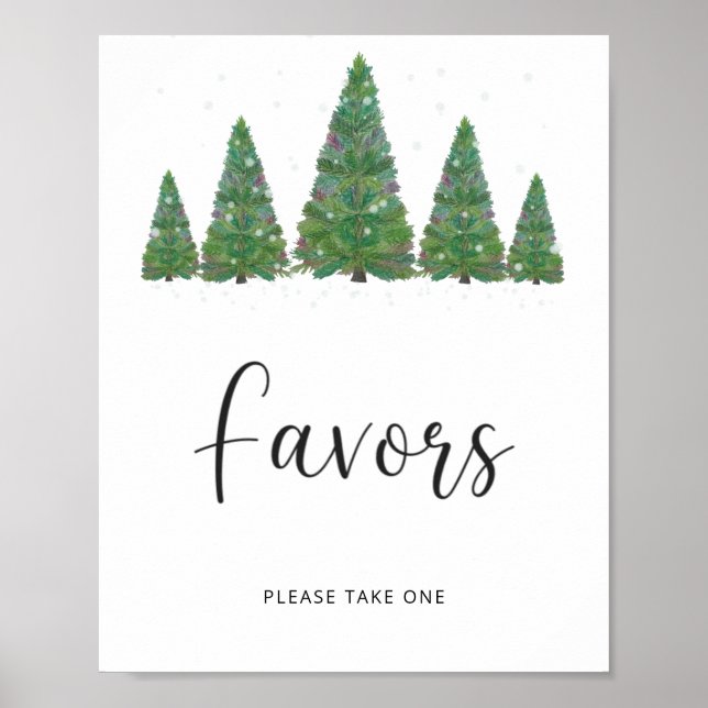 Evergreen Weihnachten Favoriten Poster (Vorne)