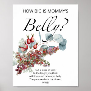 Evergreen wie groß ist das Bauchposter der Mama Poster