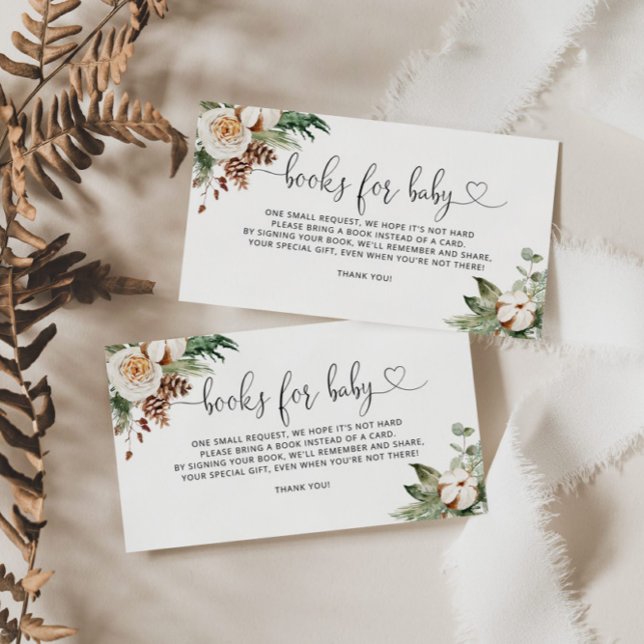 Evergreen Winterbücher für das Baby Ticket Begleitkarte (Von Creator hochgeladen)