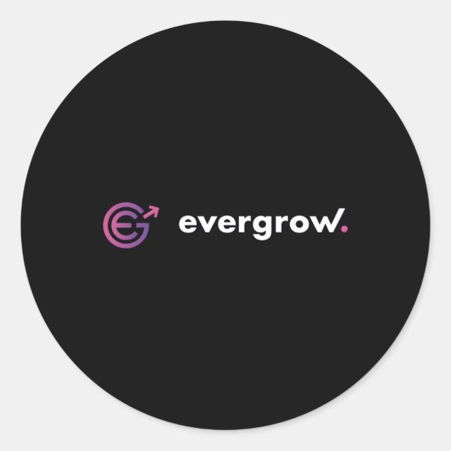 EverGround Coin Runder Aufkleber (Vorderseite)