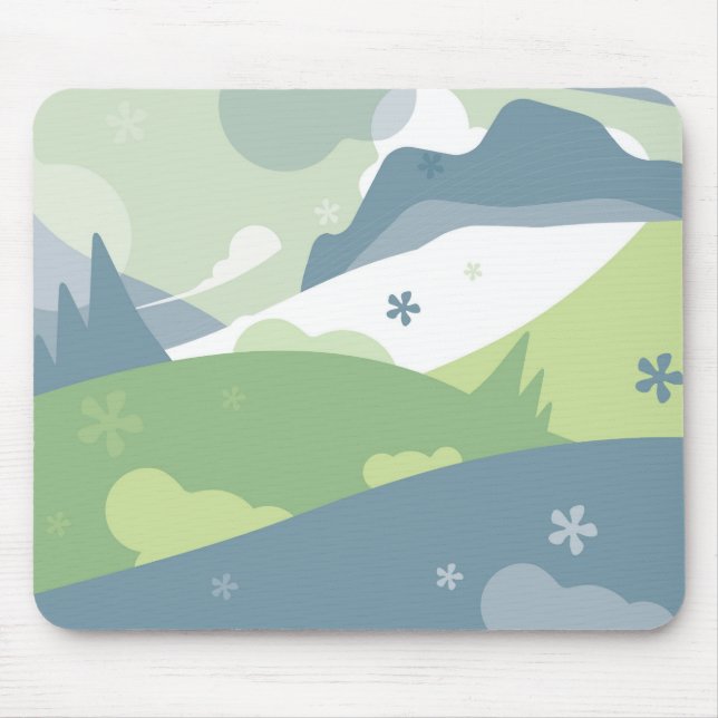 Everlast - Retro Mod Landscape Mousepad (Vorne)