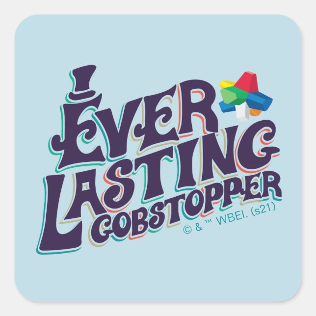 Everlasting Gharopper Graphic Quadratischer Aufkleber (Vorderseite)