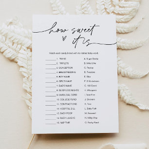 EVERLEIGH Comme C'Est Doux Barre De Bonbons Carte 