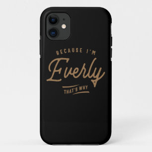Everly Name Personalisiert Geburtsname Everly Case-Mate iPhone Hülle