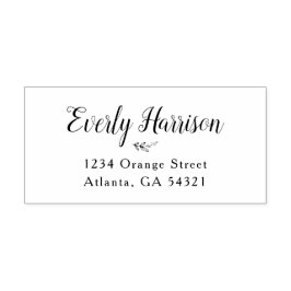 Everly Script Permastempel