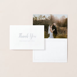 Everly Wedding Vielen Dank Folienkarte