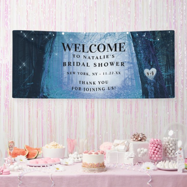 Evermore | Bezauberndes Brautparty Banner (Party)