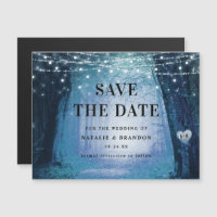 Evermore | Bezauberndes Waldblau Save the Date
