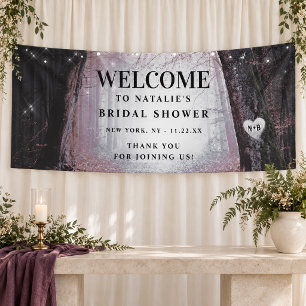 Evermore Enchanteter Wald-Junggesellinnenabschie Banner