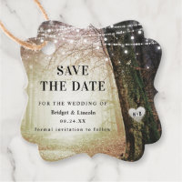 Evermore Verzauberter Wald Save the Date mit Foto