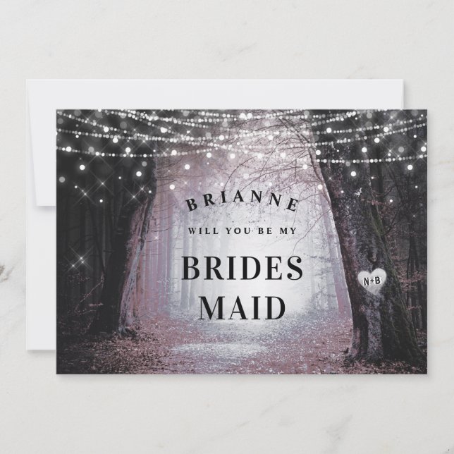 Evermore | Vorschlagskarte für verzauberte Bridesm (Vorderseite)