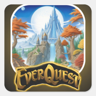 Everquest Quadratischer Aufkleber